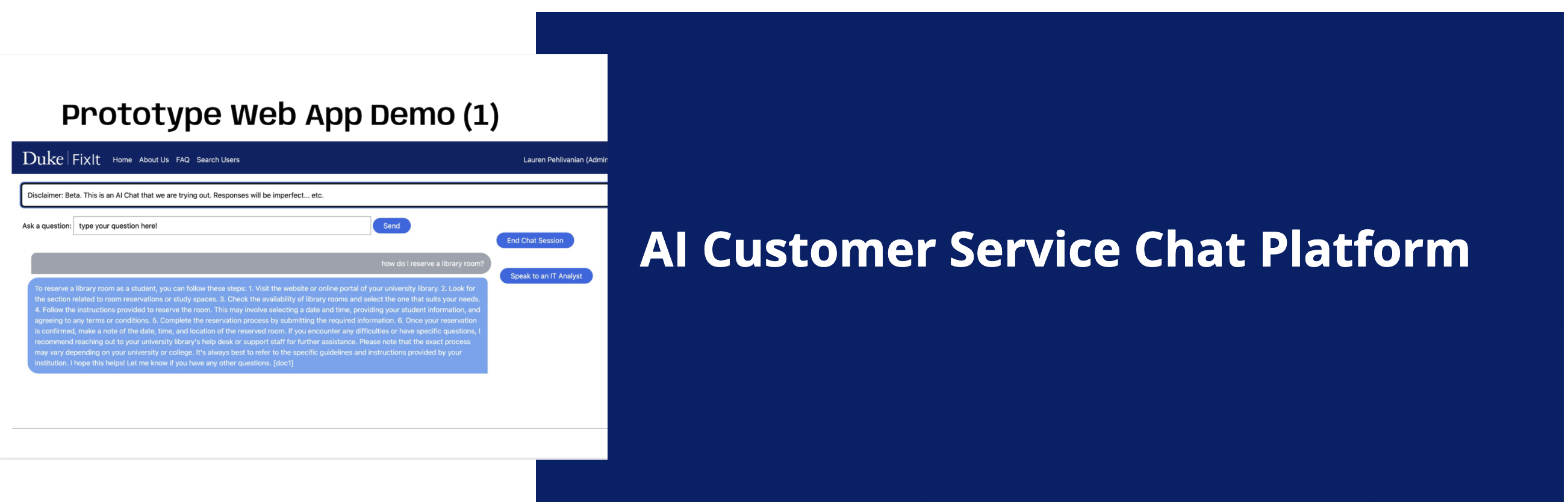 AI Customer Service Chat Platform